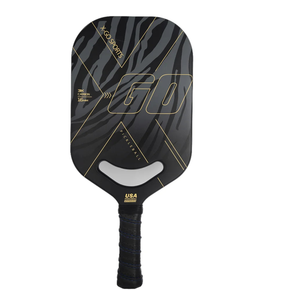 Pickleball Paddle 3K Carbon Fiber 360 Thermoformed Proto Molding