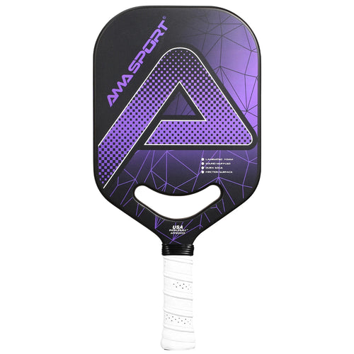 AMASPORT Pickleball Paddle with Maximum Spin USAPA Approved 3K Carbon